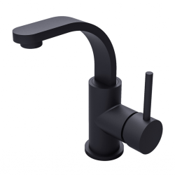 Juodas matinis praustuvo maišytuvas Besco Decco II Juodas matinis praustuvo maišytuvas Besco Decco II