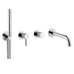 Bugnatese Kobuk potinkinis vonios maišytuvas be plokštelės 2201