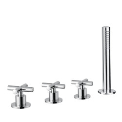 Bugnatese Rodos įmontuojamas į vonios kraštą maišytuvas 7382 Bugnatese Rodos įmontuojamas į vonios kraštą maišytuvas 7382