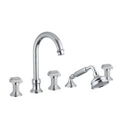 Bugnatese Olympia įmontuojamas į vonios kraštą maišytuvas 8480 Bugnatese Olympia įmontuojamas į vonios kraštą maišytuvas 8480