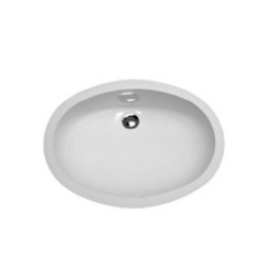 Ideal Standard Connect Oval iš apačios montuojamas praustuvas galimi matmenys  480x350mm 550x380x175mm  620x410mm