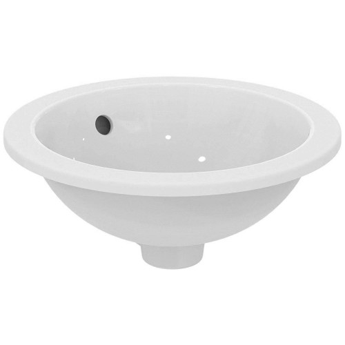 Ideal Standard Connect Round iš apačios montuojamas praustuvas baltas  380x380mm 