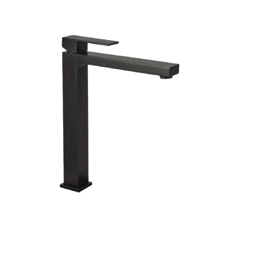 Aukštas praustuvo maišytuvas praustuvui Paffoni ELLE juodas matinis Aukštas praustuvo maišytuvas praustuvui Paffoni ELLE juodas matinis