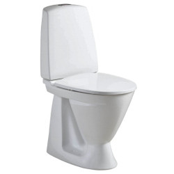 Pastatomas klozetas Gustavsberg Nautic Hygienic Flush 1510  su lėtaeigiu dangčiu