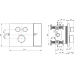 Ideal Standard CERATHERM NAVIGO SOLOS potinkinė termostatinė sistema Silver Storm