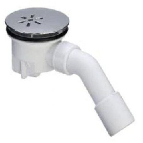 Viega dušo padėklo sifonas su chromuotu ventiliu, d 90mm 