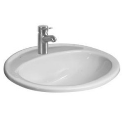 Jika Ibon įleidžiamas praustuvas, baltas 52x41 cm