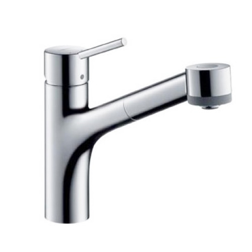 Hansgrohe Talis S virtuvės praustuvo maišytuvas su ištraukiamu dušeliu 32841000