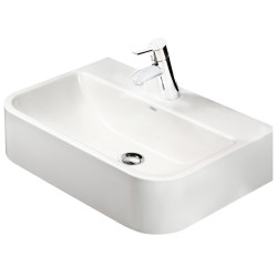 PAA Mini Samba akmens masės pakabinamas praustuvas 545x375 mm