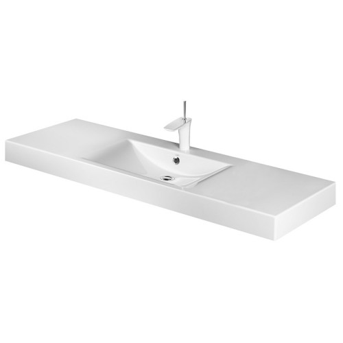 PAA Pakabinamas akmens masės Long Step praustuvas 1500x490 mm