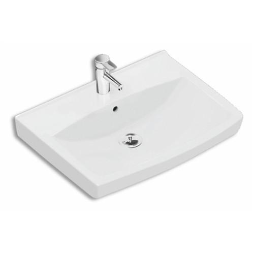 Pakabinamas Ifö Spira praustuvas 57 x 44, su papildoma danga, baltas