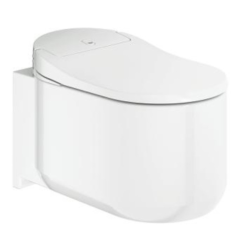 Grohe pakabinamas išmanusis klozetas Sensia Arena rimless, turintis bidė funkcija su lėtai užsidarančiu dangčiu 39354SH1