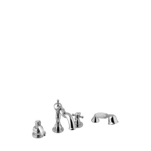 Alpi London įmontuojamas į vonios kraštą maišytuvas 4 dalių M27D30930 