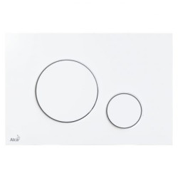 Nuleidimo mygtukas Alcaplast M676 baltas matinis Nuleidimo mygtukas Alcaplast M676 baltas matinis