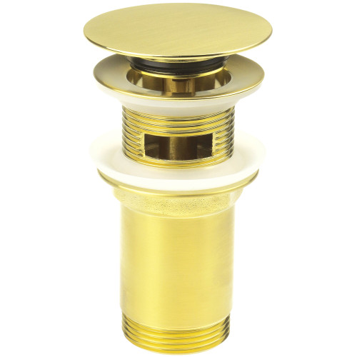 Dugno vožtuvas Click Clack bražyto aukso