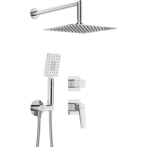 Potinkinė dušo sistema Blur chromas