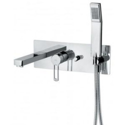 Paffoni potinkinis maišytuvas voniai Ringo (spalvos juoda, chromas) Paffoni potinkinis maišytuvas voniai Ringo (spalvos juoda, chromas)