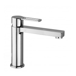 Paaukštintas maišytuvas praustuvui Paffoni Ringo snapo ilgis 160 mm (spalvos chromas, juodas) Paaukštintas maišytuvas praustuvui Paffoni Ringo snapo ilgis 160 mm (spalvos chromas, juodas)