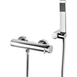 Virštinkinis dušo maišytuvas Paffoni Ringo (spalvos chromas, juoda) Virštinkinis dušo maišytuvas Paffoni Ringo (spalvos chromas, juoda)