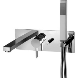 Potinkinis vonios maišytuvas Paffoni Rock spalvų pasirinkimas chromas, nerūd. plienas Potinkinis vonios maišytuvas Paffoni Rock spalvų pasirinkimas chromas, nerūd. plienas