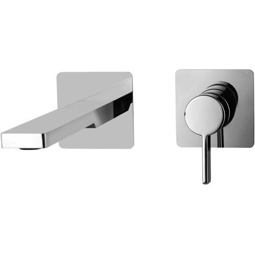 Potinkinis maišytuvas praustuvui Paffoni Rock spalvos chromas, nerūd. plienas 150mm, 200mm, 240mm