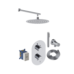 Sanycces termostatinė dušo sistema chromas 