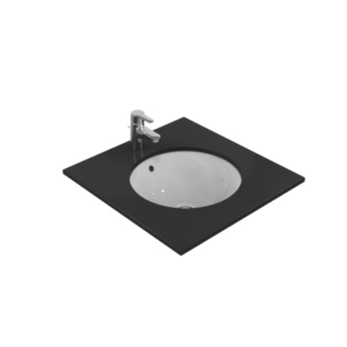 Ideal Standard Connect Round iš apačios montuojamas praustuvas galimi matmenys 480x480mm E505401