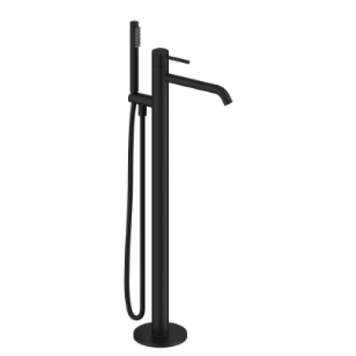 Maišytuvas  iš grindų Sanycess  LOOP juodas matinis