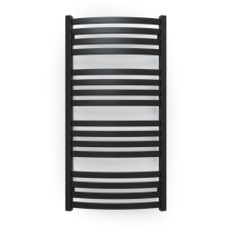 Vandeninis rankšluosčių džiovintuvas Terma D01, juoda, 50 cm x 95 cm