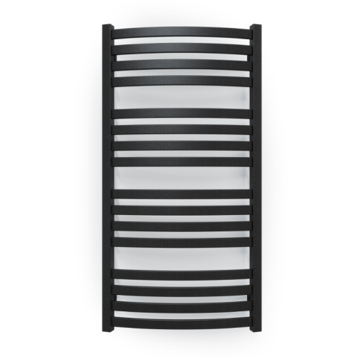 Vandeninis rankšluosčių džiovintuvas Terma D01, juoda, 50 cm x 95 cm