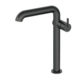 Aukštas maišytuvas praustuvui Silia, juodas matinis BQS_N24K Aukštas maišytuvas praustuvui Silia, juodas matinis BQS_N24K