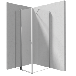 Dušo kabina KERRIA PLUS su chromuotais profiliais 800x1000 mm Dušo kabina KERRIA PLUS su chromuotais profiliais 800x1000 mm