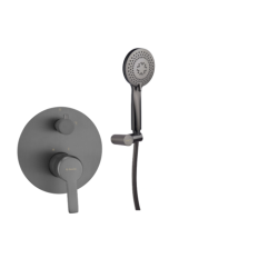 Deante Arnika Titanium potinkinis dušo sistemos komplektas BQA_D44+NQA_D41K Deante Arnika Titanium potinkinis dušo sistemos komplektas BQA_D44+NQA_D41K