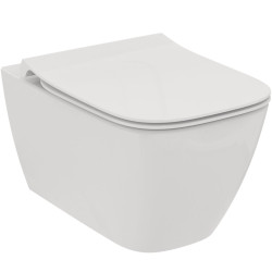 Pakabinamas Ideal standard ILIFE RIMLESS su plonu soft close dangčiu Pakabinamas Ideal standard ILIFE RIMLESS su plonu soft close dangčiu