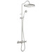 Virštinkinė termostatinė dušo sistema Tres Tres-Classic 242.195.02