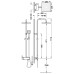 Virštinkinė dušo sistema Tres Lex-Tres Selection 081.193.01