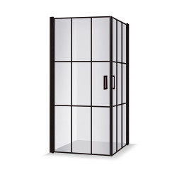 Dušo kabina Baltijos Brasta Viktorija Nero Cube 900mm Dušo kabina Baltijos Brasta Viktorija Nero Cube 900mm