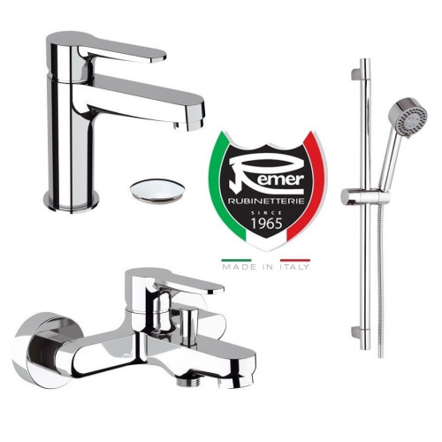 Remer Winner maišytuvų komplektas, chromas