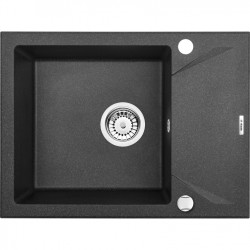 Akmens masės plautuvė Deante Evora antracito Akmens masės plautuvė Deante Evora antracito