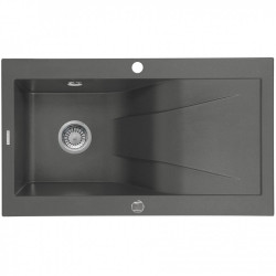 Akmens masės plautuvė Deante Rapsodia antracito Akmens masės plautuvė Deante Rapsodia antracito