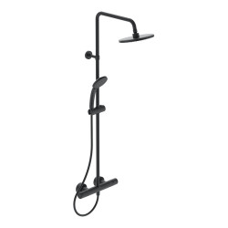 Ideal Standard Idealrain termostatinė dušo sistema Idealrain su 200 mm dušo galva, matinė juoda Ideal Standard Idealrain termostatinė dušo sistema Idealrain su 200 mm dušo galva, matinė juoda