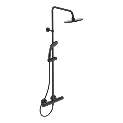 Ideal Standard Idealrain termostatinė dušo sistema Idealrain su 200 mm dušo galva, matinė juoda