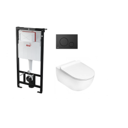 Pakabinamas klozetas Flaminia su Alcadrain potinkinių rėmų Pakabinamas klozetas Flaminia su Alcadrain potinkinių rėmų