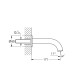 Grohe potinkinis vonios komplektas hard graphite brushed