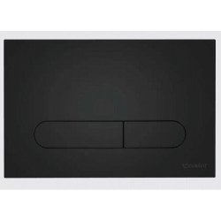 Juodos spalvos Duravit mygtukas WC RĖMUI DURASYSTEM BETA 100 Juodos spalvos Duravit mygtukas WC RĖMUI DURASYSTEM BETA 100