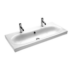 Praustuvas HATRIA DAYTIME 1105x500 mm Su viena, dviem arba be skyles maišytuvui