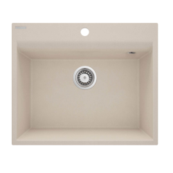 Virtuvinė plautuvė Deante Corio ZRC_510A, granitas, 60 cm x 50 cm x 21.6 cm 