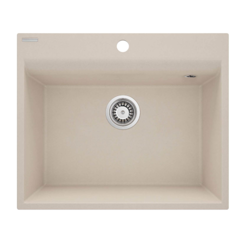 Virtuvinė plautuvė Deante Corio ZRC_510A, granitas, 60 cm x 50 cm x 21.6 cm 