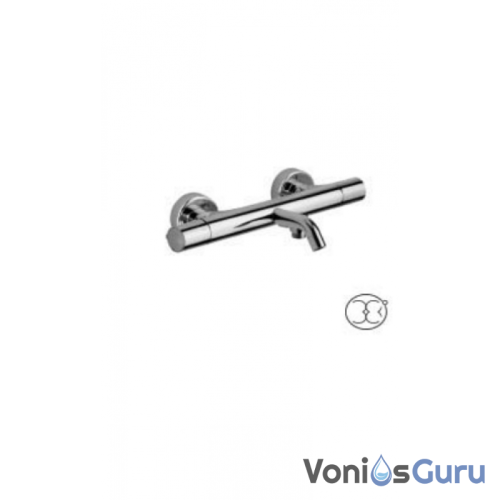 Alpi Nu termostatinis vonios maišytuvas NU84106