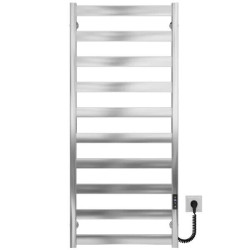 Elektrinis rankšluosčių džiovintuvas SILVIA 53x80cm, brushed nerūdijančio plieno spalvos, dešininis Elektrinis rankšluosčių džiovintuvas SILVIA 53x80cm, brushed nerūdijančio plieno spalvos, dešininis